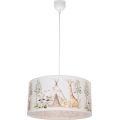 Lampadario per cameretta KIDS ROOM 1xE27/60W/230V Ø 40 cm a tema animali
