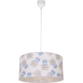 Lampadario per cameretta KIDS ROOM 1xE27/60W/230V Ø 40 cm orsacchiotto