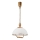 Lampadario regolabile RAMONA 1xE27/60W/230V marrone/bianco/rovere