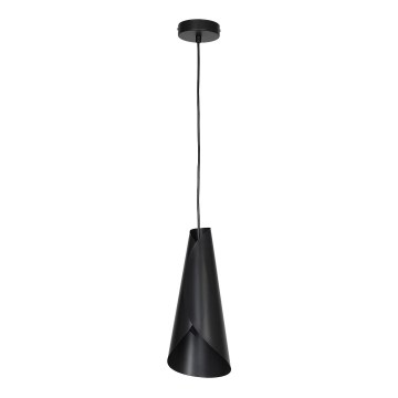 Lampadario ROLL 1 1xE27/60W nero