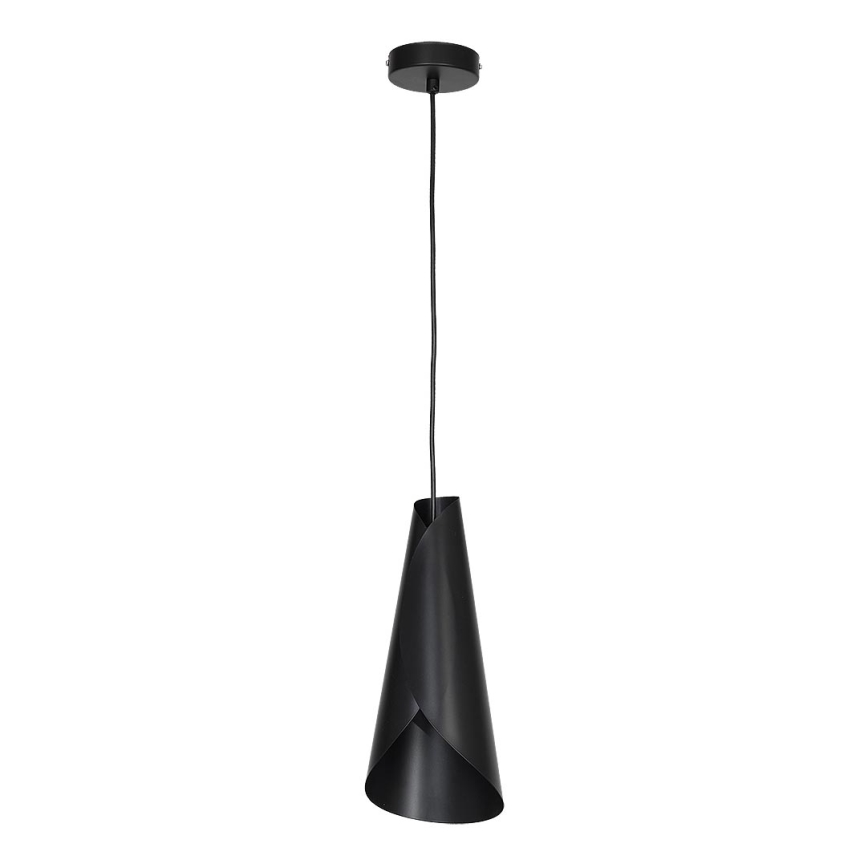 Lampadario ROLL 1 1xE27/60W nero