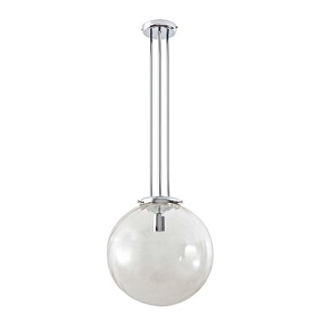 Lampadario SFERA 1xE27/60W 350 vetro incrinato 60 /3 cromo