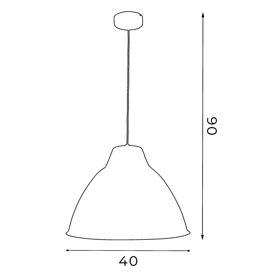 Lampadario SKAL 1xE27/60W/230V