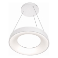 Lampadario sospeso a cavo DRAX LED/32W/230V 4000K Ø 38 cm bianco