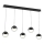 Lampadario sospeso a cavo ZIREA LED/30W/230V nero