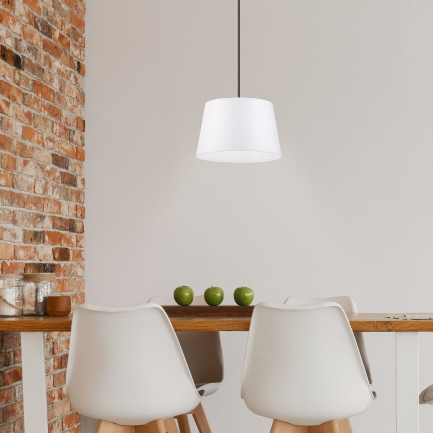 Lampadario sospeso con cavo AIDA 1xE27/60W/230V Ø 25 cm rovere/noce/bianco