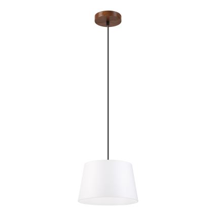 Lampadario sospeso con cavo AIDA 1xE27/60W/230V Ø 25 cm rovere/noce/bianco
