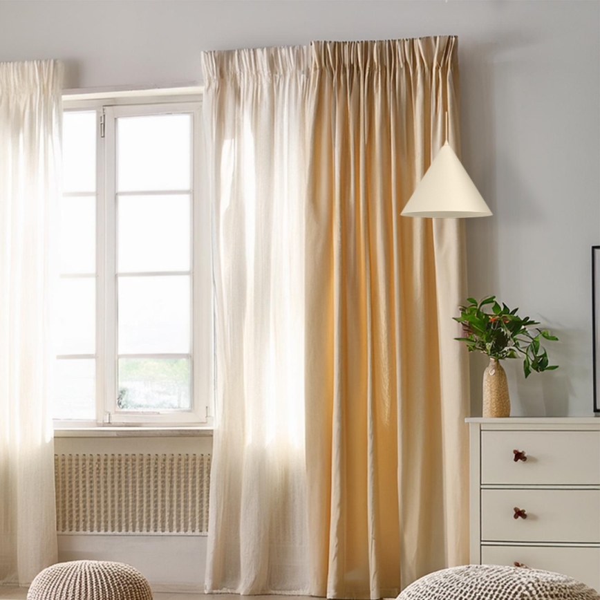 Lampadario sospeso con cavo CAPITAL 1xGX53/15W/230V Ø 32 cm crema