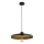 Lampadario sospeso con cavo ETERI 1xE27/15W/230V nero/oro