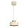 Lampadario sospeso con cavo IGNIA 1xE27/60W/230V beige/oro