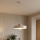 Lampadario sospeso con cavo KIVI 1xE27/15W/230V bianco