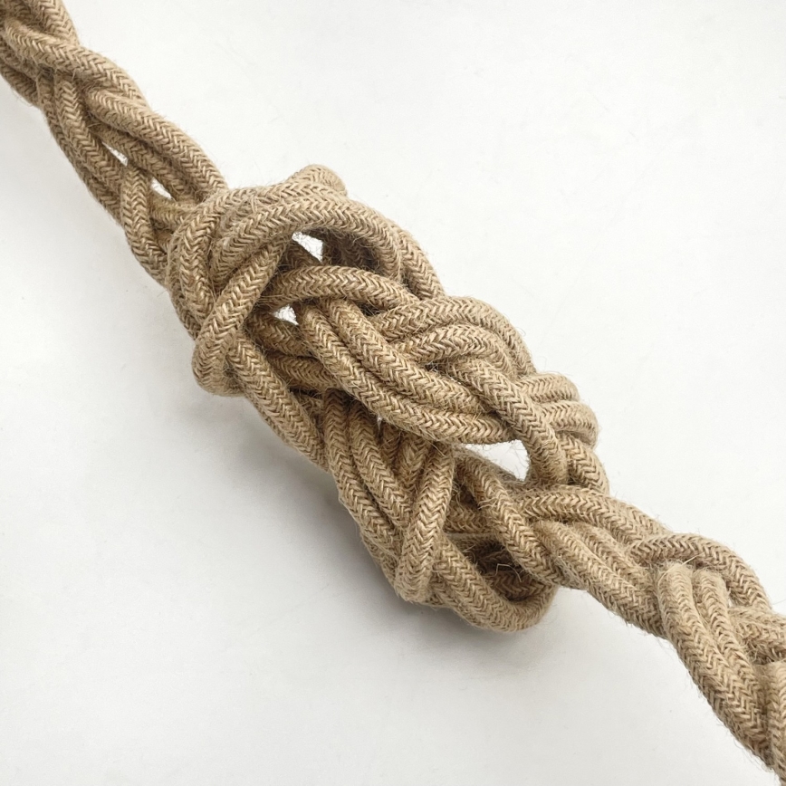 Lampadario sospeso con cavo LOOMIS 5xE27/15W/230V 130 cm beige/rovere