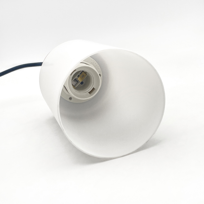 Lampadario sospeso con cavo MARKUS 4xE27/15W/230V nero/rovere