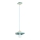 Lampadario sospeso con cavo MIKO 1xE27/15W/230V menta/beige