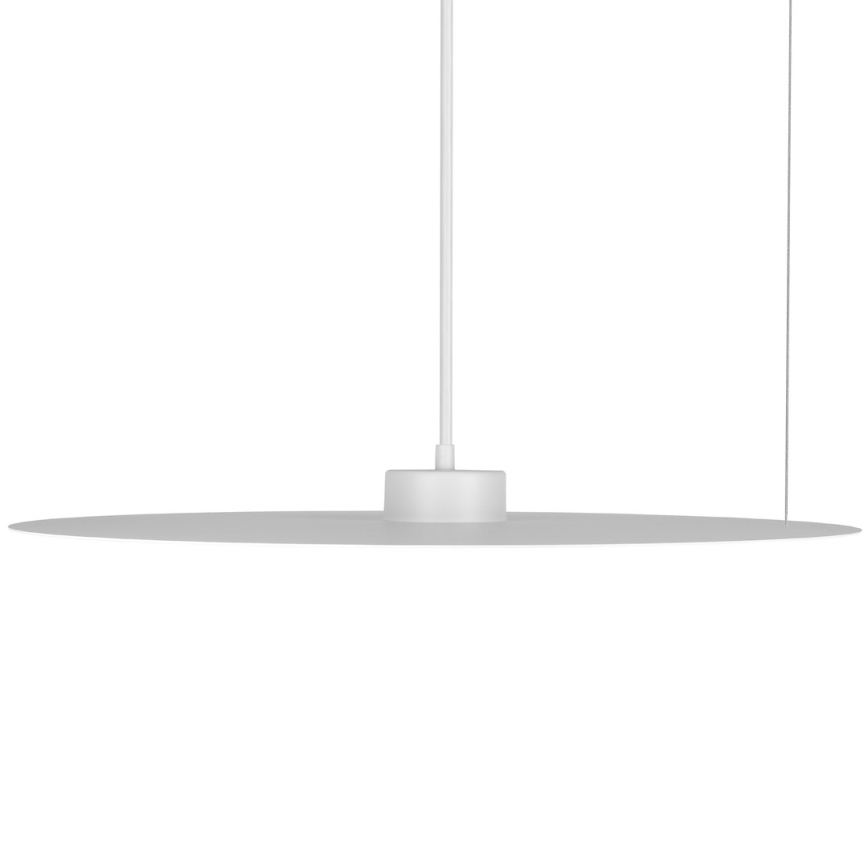 Lampadario sospeso con cavo PIATTO 1xGX53/15W/230V Ø 55 cm bianco