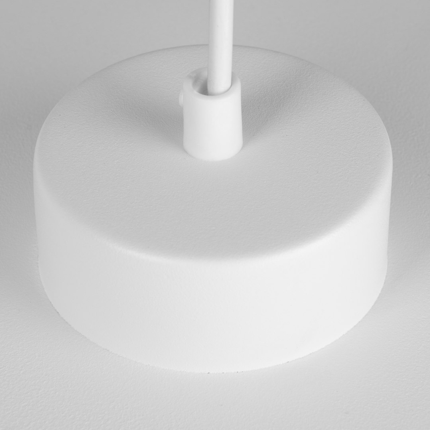 Lampadario sospeso con cavo PIATTO 1xGX53/15W/230V Ø 55 cm bianco