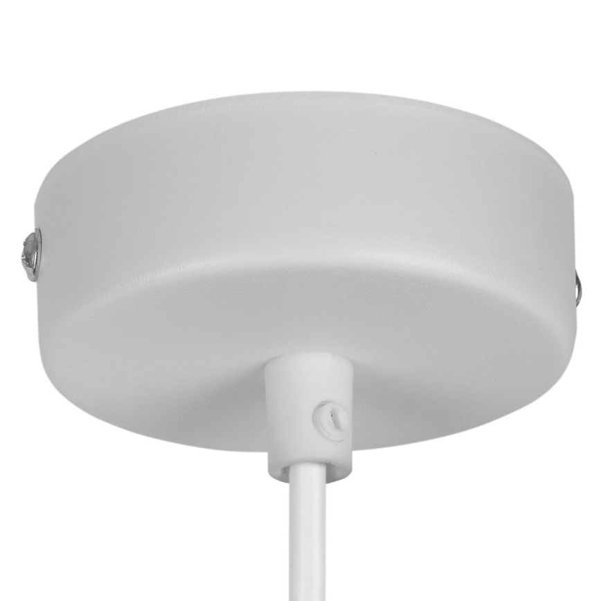 Lampadario sospeso con cavo PIATTO 1xGX53/15W/230V Ø 55 cm bianco