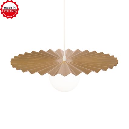 Lampadario sospeso con cavo SUNPLISS 1xG9/10W/230V, Ø 40 cm, oro/crema