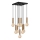 Lampadario sospeso con cavo TEMPO 9xE27/40W/230V oro