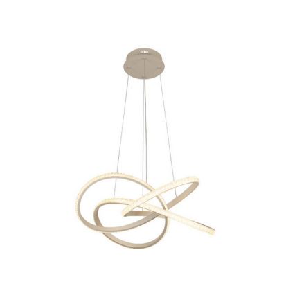 Lampadario LED dimmerabile a sospensione con cavo, 95 W, 230 V, 3000–6500 K, Ø 57 cm + telecomando