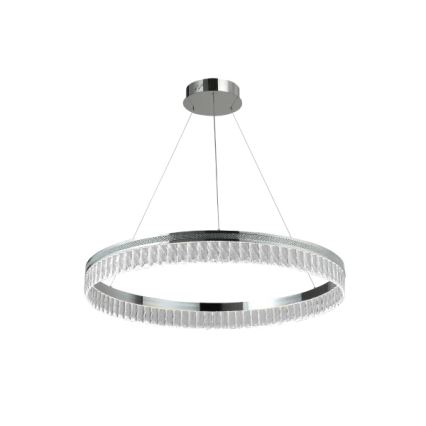 LED dimmerabile lampadario in cristallo su cavo THALIA LED/55W/230V 3000-6000K diam. 80 cm + telecomando
