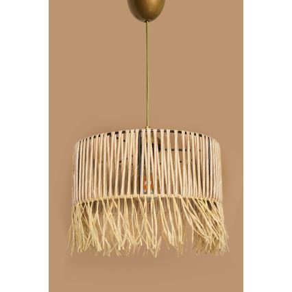 Lampadario sospeso RIMINI 1xE27/40W/230V beige