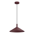 Lampadario sospeso su cavo ANEGA 1xGX53/15W/230V Ø 30 cm bordeaux