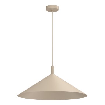 Lampadario sospeso su cavo ANEGA 1xGX53/15W/230V Ø 50 cm beige