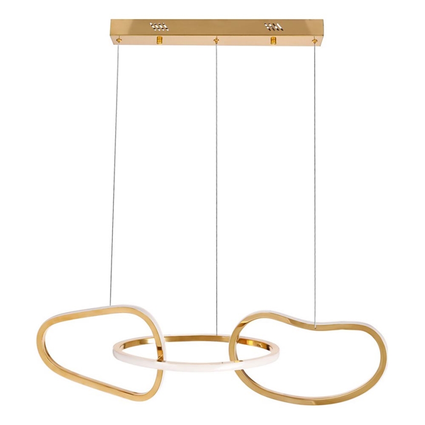 Lampadario sospeso su cavo ANNELI LED/30W/230V 80 cm oro