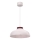 Lampadario sospeso su cavo BASCA 1xE27/15W/230V crema/bordeaux