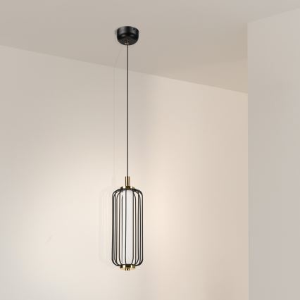 Lampadario sospeso su cavo BONNIE LED/15W/230V 3000K nero