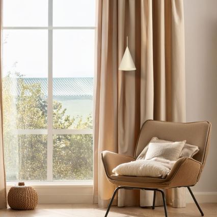 Lampadario sospeso su cavo CAPITAL, 1xGX53/15W/230V, Ø 17 cm, crema