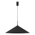 Lampadario sospeso su cavo CAPITAL 1xGX53/15W/230V Ø 60 cm nero
