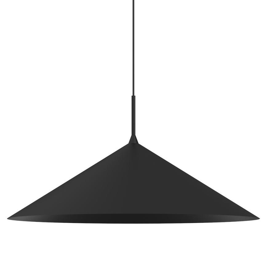 Lampadario sospeso su cavo CAPITAL 1xGX53/15W/230V Ø 60 cm nero