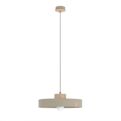 Lampadario sospeso su cavo KIVI 1xE27/15W/230V beige