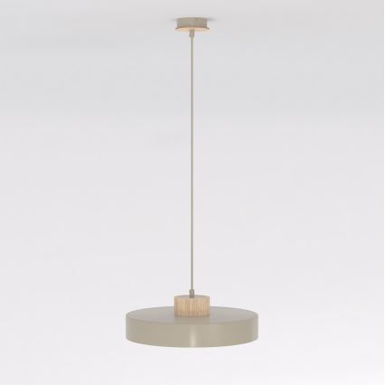 Lampadario sospeso su cavo KIVI 1xE27/15W/230V beige