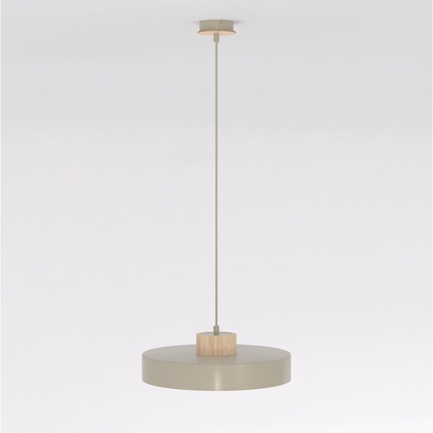 Lampadario sospeso su cavo KIVI 1xE27/15W/230V beige