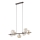 Lampadario sospeso su cavo LAVA 7xG9/8W/230V bronzo/beige fumé