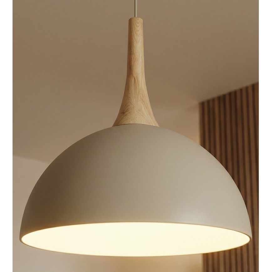 Lampadario sospeso su cavo NAUTICA 1xGX53/12W/230V, beige