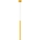 Lampadario sospeso su cavo PASTELO 1xG9/8W/230V giallo