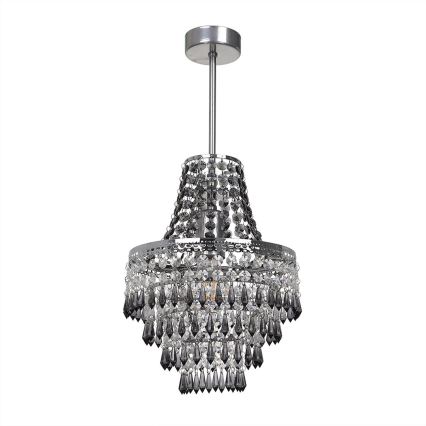 Lampadario su asta GEMMA 1xE27/60W/230V diam. 23 cm