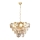 Lampadario su catena DIANA 6xE14/40W/230V dorato