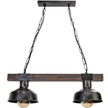 Lampadario su catena FARO 2xE27/60W/230V