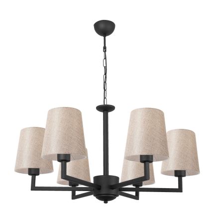 Lampadario su catena PROFIL 6xE27/40W/230V