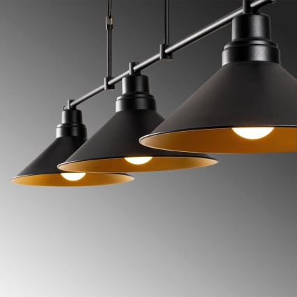 Lampadario su catena SIVANI 3xE27/100W/230V