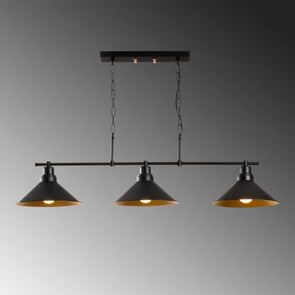 Lampadario su catena SIVANI 3xE27/100W/230V