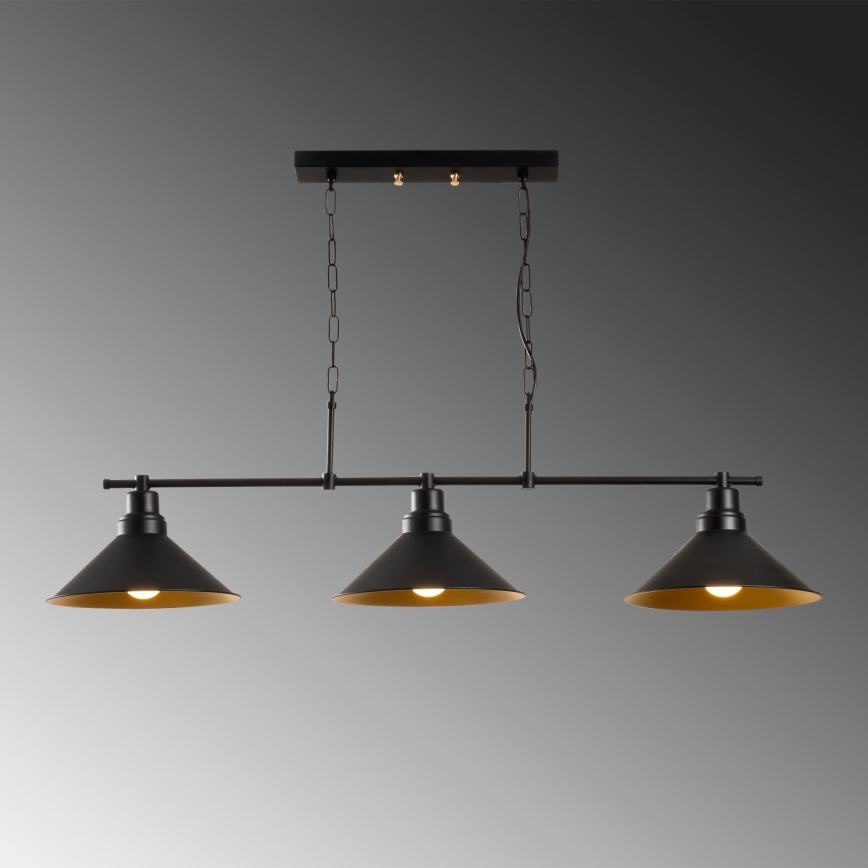 Lampadario su catena SIVANI 3xE27/100W/230V