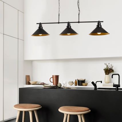 Lampadario su catena SIVANI 3xE27/100W/230V