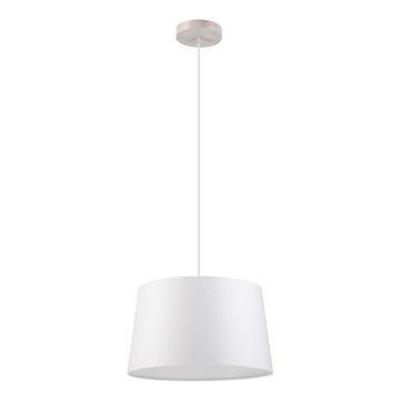 Lampadario su cavo AIDA 1xE27/60W/230V Ø 35 cm rovere/bianco