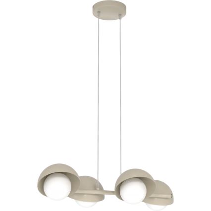 Lampadario su cavo BOOM 4xG9/8W/230V beige